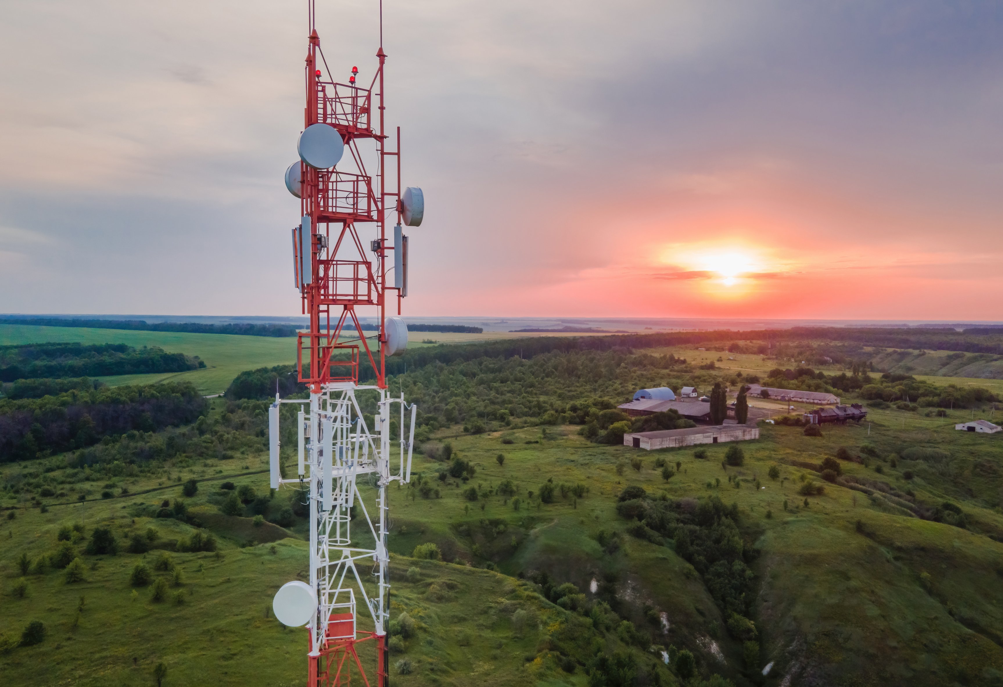 Private Wireless Network Tower