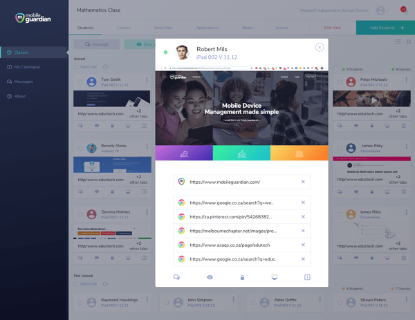 Students Screenview
